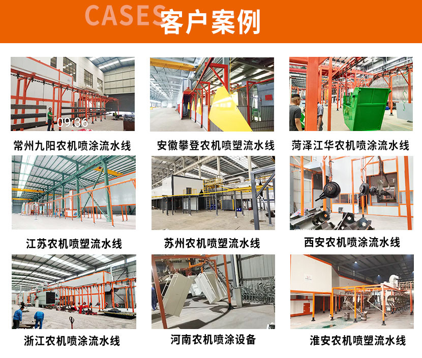 農機噴涂流水線 農機噴涂流水線