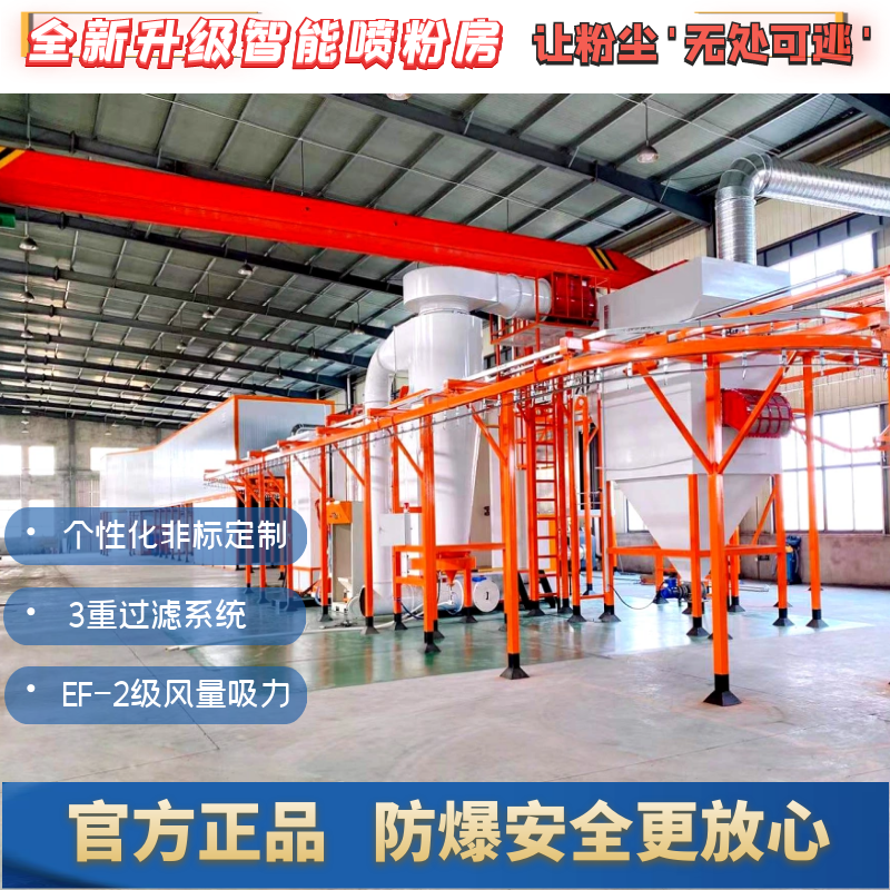 大旋風(fēng)噴粉房回收系統(tǒng) 大旋風(fēng)噴粉房回收系統(tǒng)