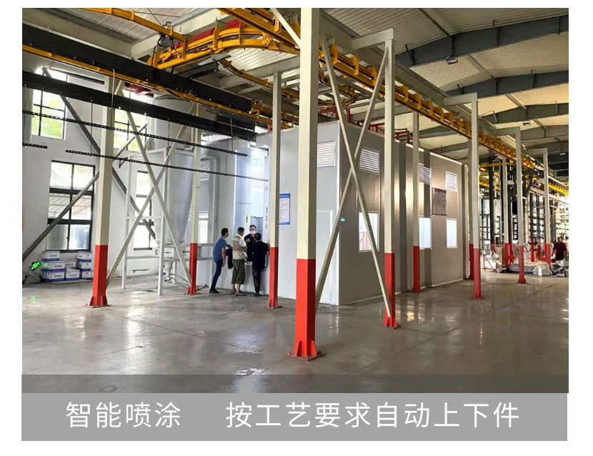 積放式噴涂線(自動(dòng)上下料) 積放式噴涂線(自動(dòng)上下料)