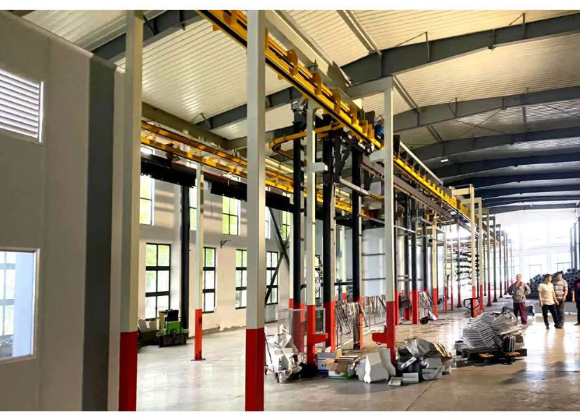 積放式噴涂線(自動(dòng)上下料) 積放式噴涂線(自動(dòng)上下料)