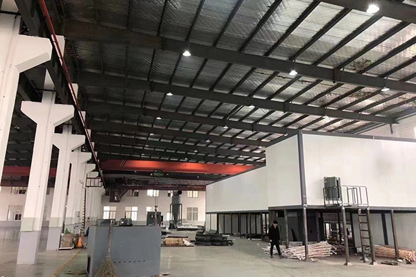 項目工程忙 環(huán)保型噴塑流水線設備有序安裝中 項目工程忙 環(huán)保型噴塑流水線設備有序安裝中